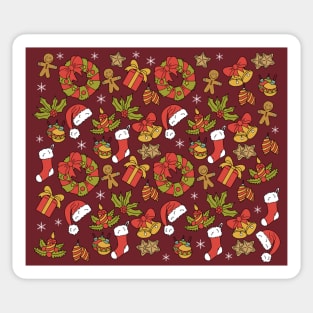 Christmas pattern Sticker